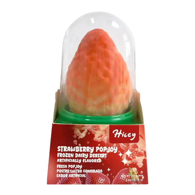 Hicey Strawberry Pop Joy Frozen Dairy Dessert
