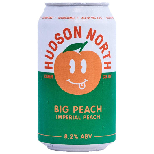 Hudson North Cider Big Peach 12oz. Can