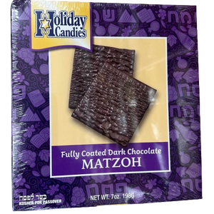 Holiday Candies Dark Chocolate Matzoh 7oz.
