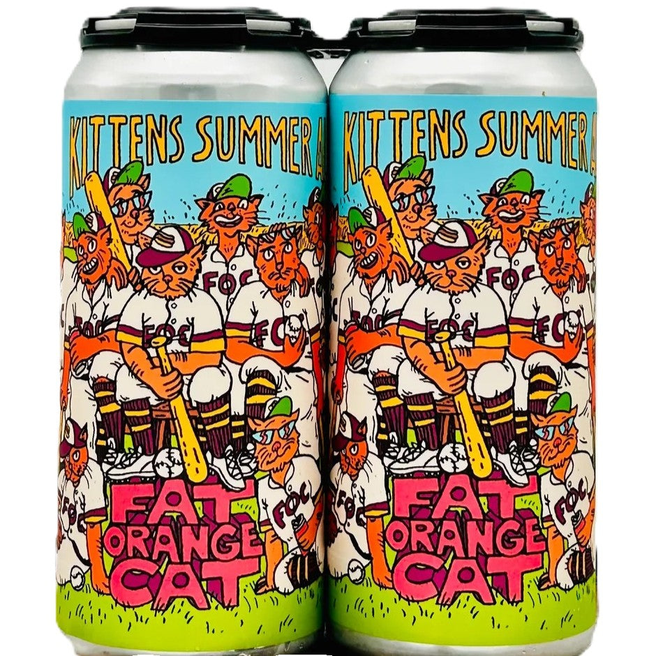 Fat Orange Cat kittens Summer 16oz. Can