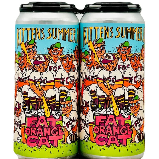 Fat Orange Cat kittens Summer 16oz. Can