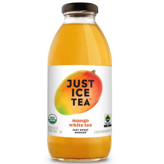 Just Ice Tea Mango White Tea 16oz.