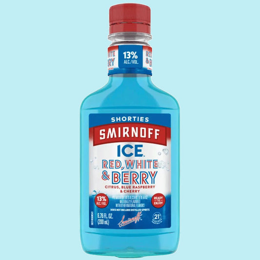 Smirnoff Ice Shorties Red White & Berry 200ml.