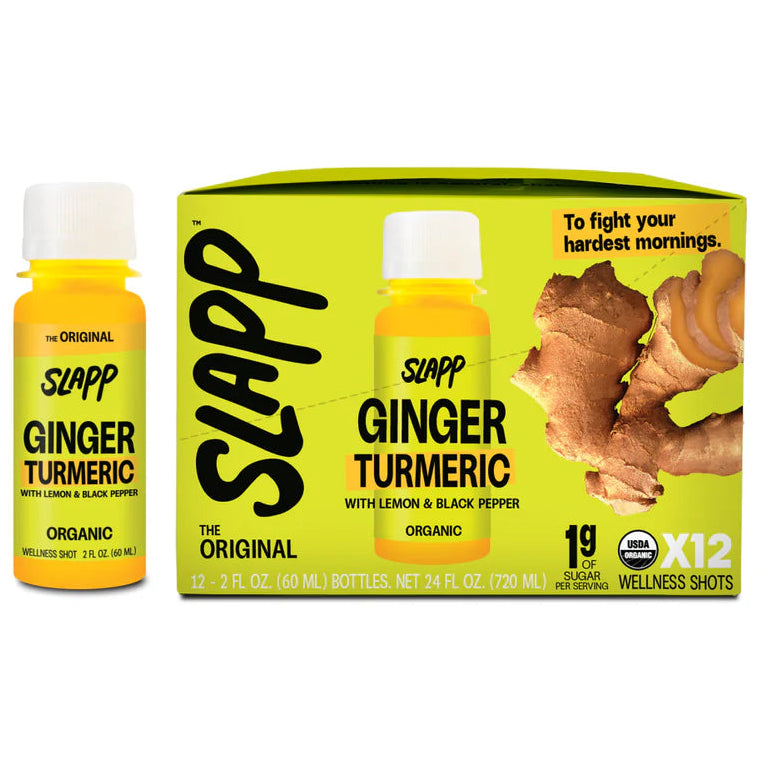 Slapp Ginger Turmeric Shot 2oz.