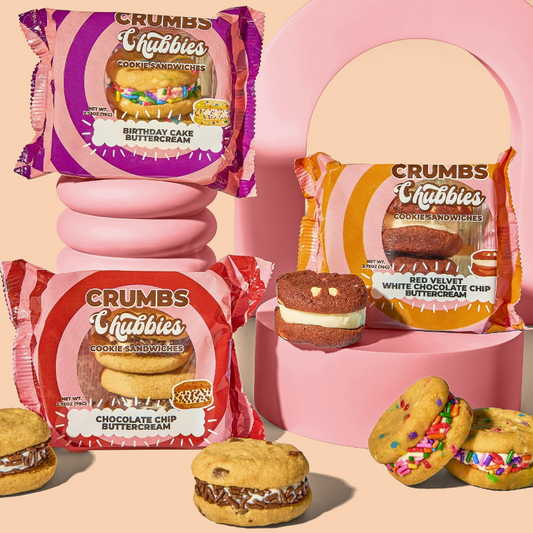 Crumbs Cookie Sandwich Birthday Cake 2.75oz.