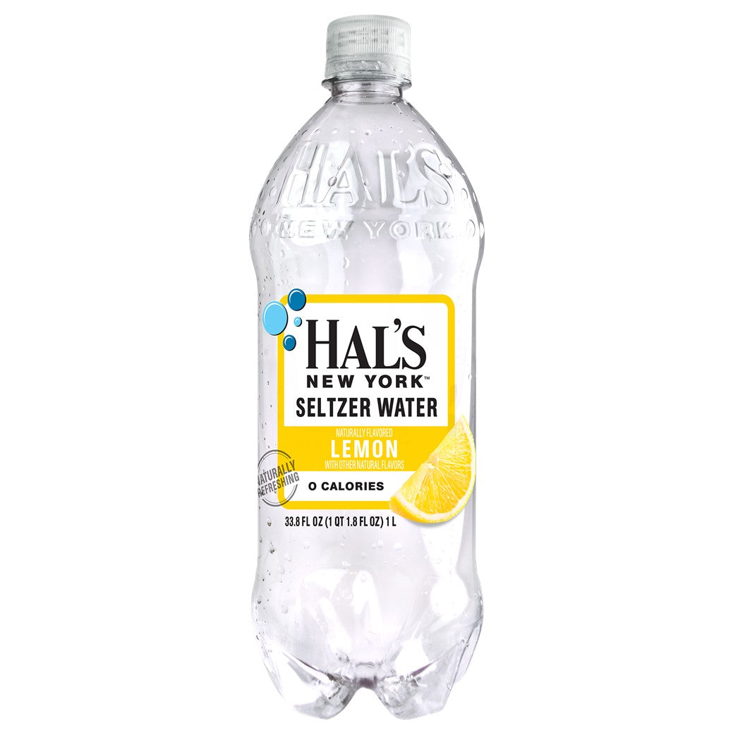 Hal's Seltzer Lemon 1 Liter