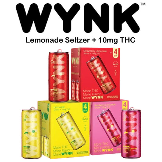 WYNK THC Lemonade Seltzer 12oz.