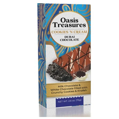 Oasis Treasures Cookies N Cream Dubai Chocolate 2.6oz.