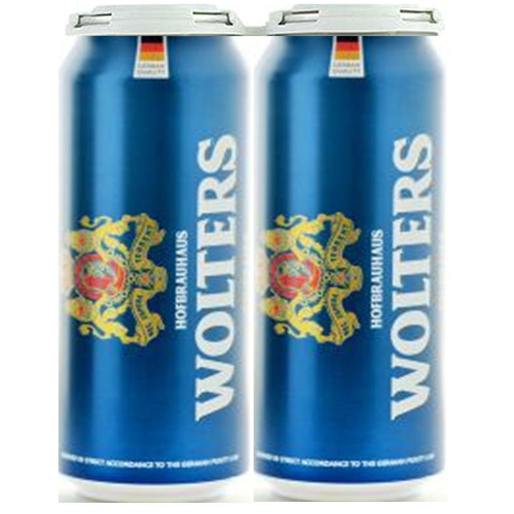 Wolters Pilsener 16oz. 4-Pack Can Special