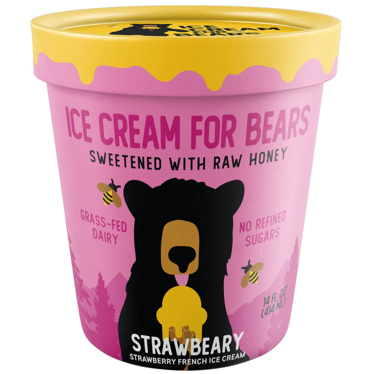 Ice Cream for Bears Strawbeary 14oz.