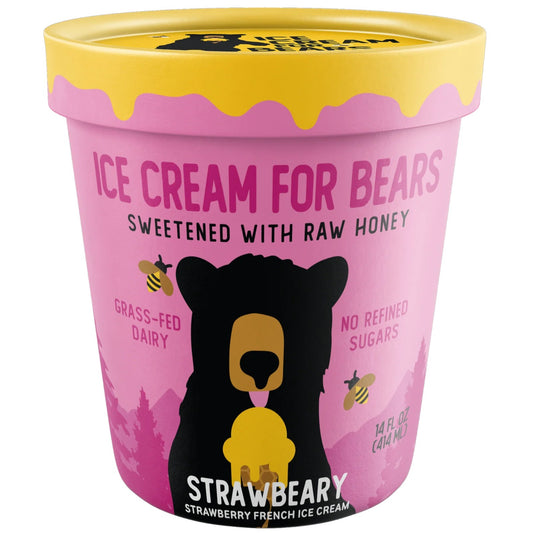 Ice Cream for Bears Strawbeary 14oz.