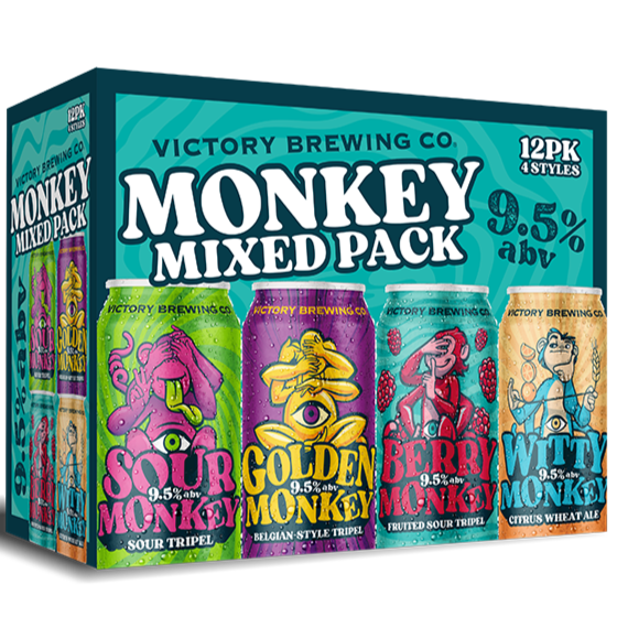 Victory Monkey Mixed Pack 12oz. Can Special