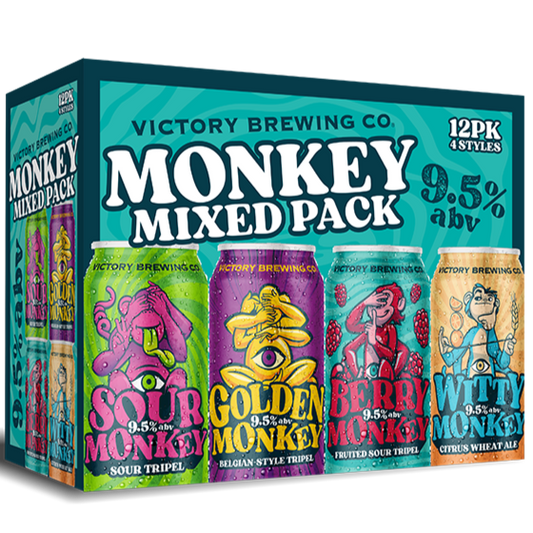 Victory Monkey Mixed Pack 12oz. Can Special