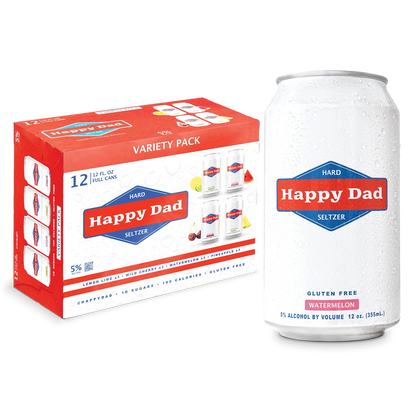 Happy Dad Hard Seltzer 12 Pack Special