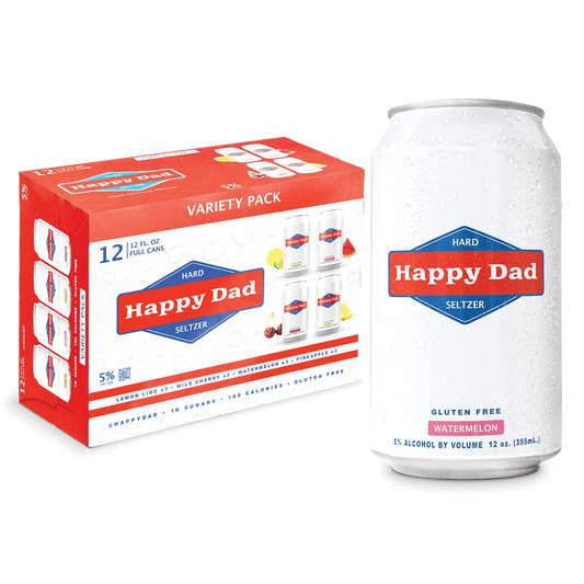 Happy Dad Hard Seltzer 12 Pack Special