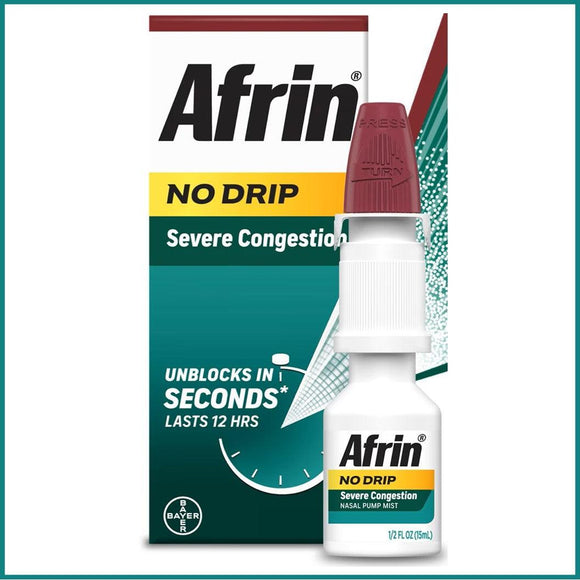Afrin Nasal Spray No Drip 20ml. - East Side Grocery