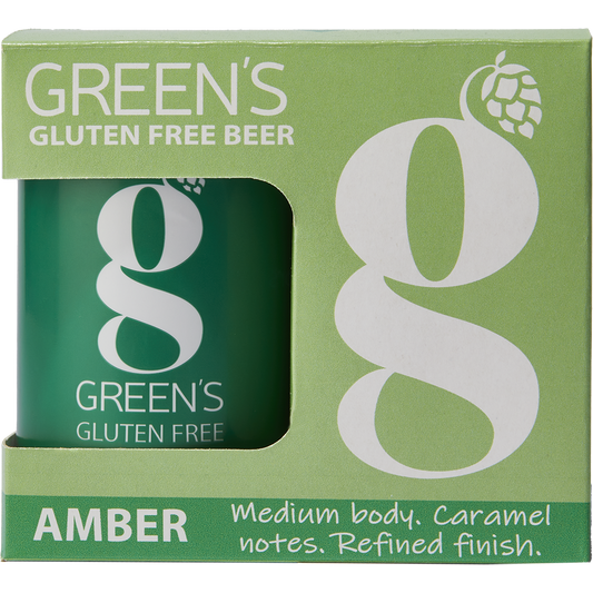 Green's Gluten Free Amber Ale 12oz. Can