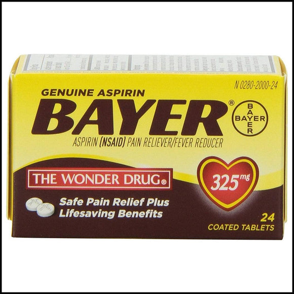 Bayer Aspirin 24 Tablet - East Side Grocery