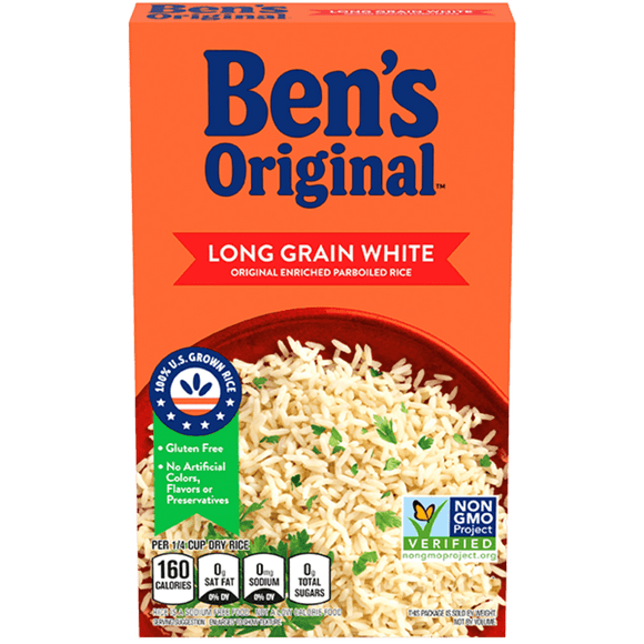 Ben's Original Long Grain White Rice 2lb. - East Side Grocery