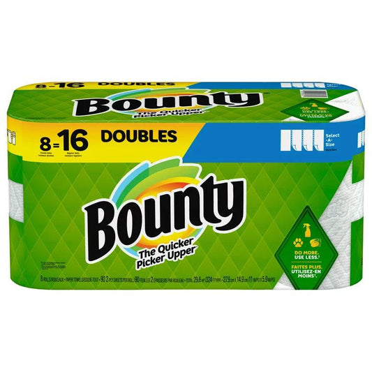 Bounty Paper Towel SAS 8=16 Doubles - East Side Grocery