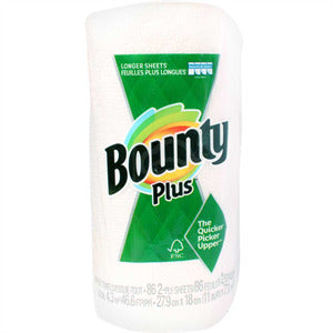 Bounty Plus Paper Towel 86-2 Ply Sheets