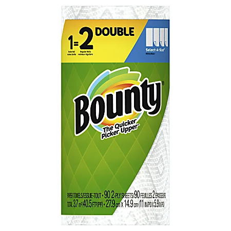 Bounty SAS Paper Towel 90-2 Ply Sheets