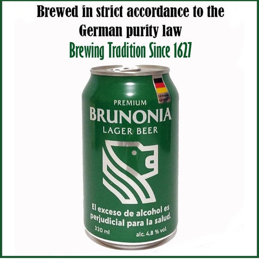 Brunonia Lager 11.2oz. 6 Pack Can Special - East Side Grocery