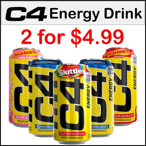 C4 Energy Drink 16oz. Can Special - East Side Grocery