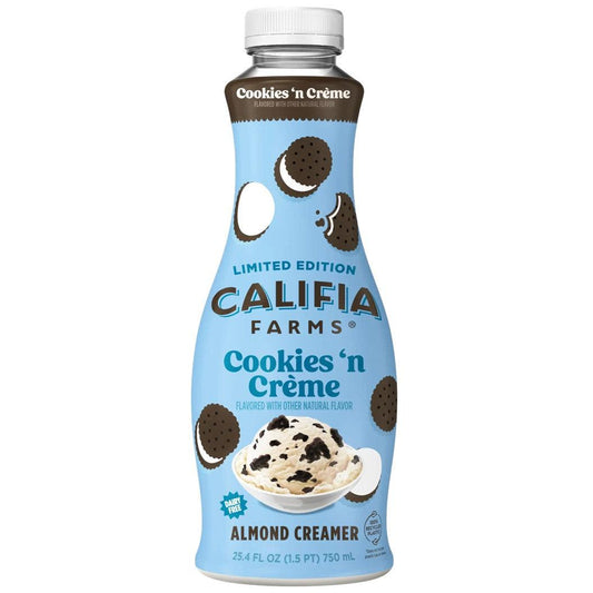 Califia Almond Milk Creamer Cookies & Cream 25.4oz. - East Side Grocery