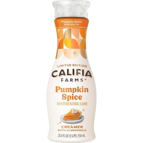 Califia Farms Pumpkin Spice Almond Creamer 25oz. - East Side Grocery
