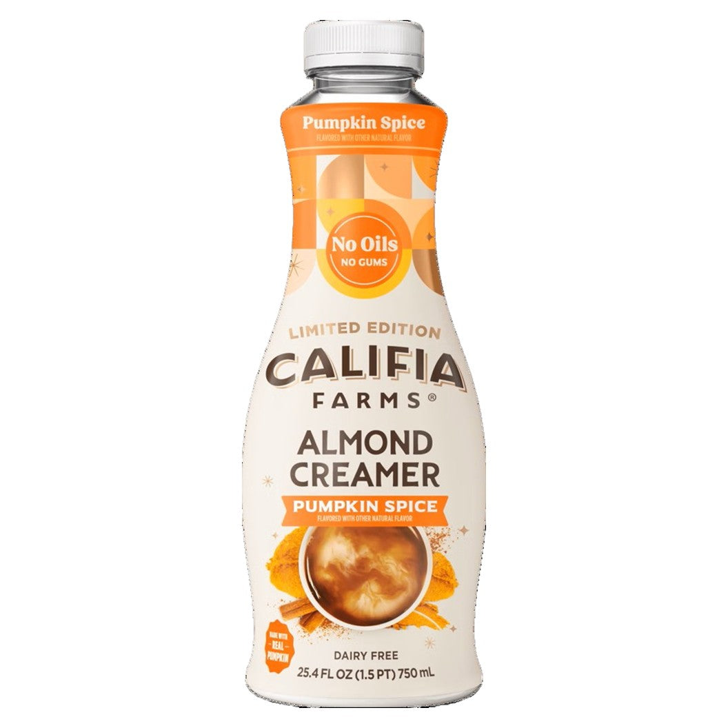 Califia Farms Pumpkin Spice Almond Creamer 25oz.