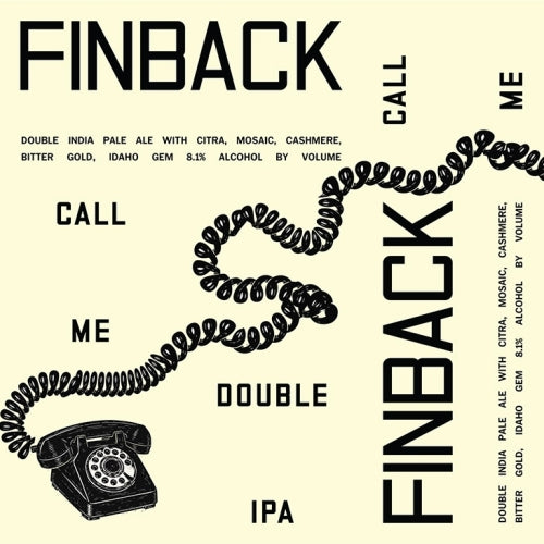 Finback Call Me 16oz. Can