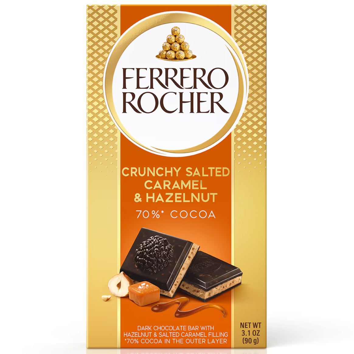 Ferrero Rocher Chocolate Bar 3.1oz.