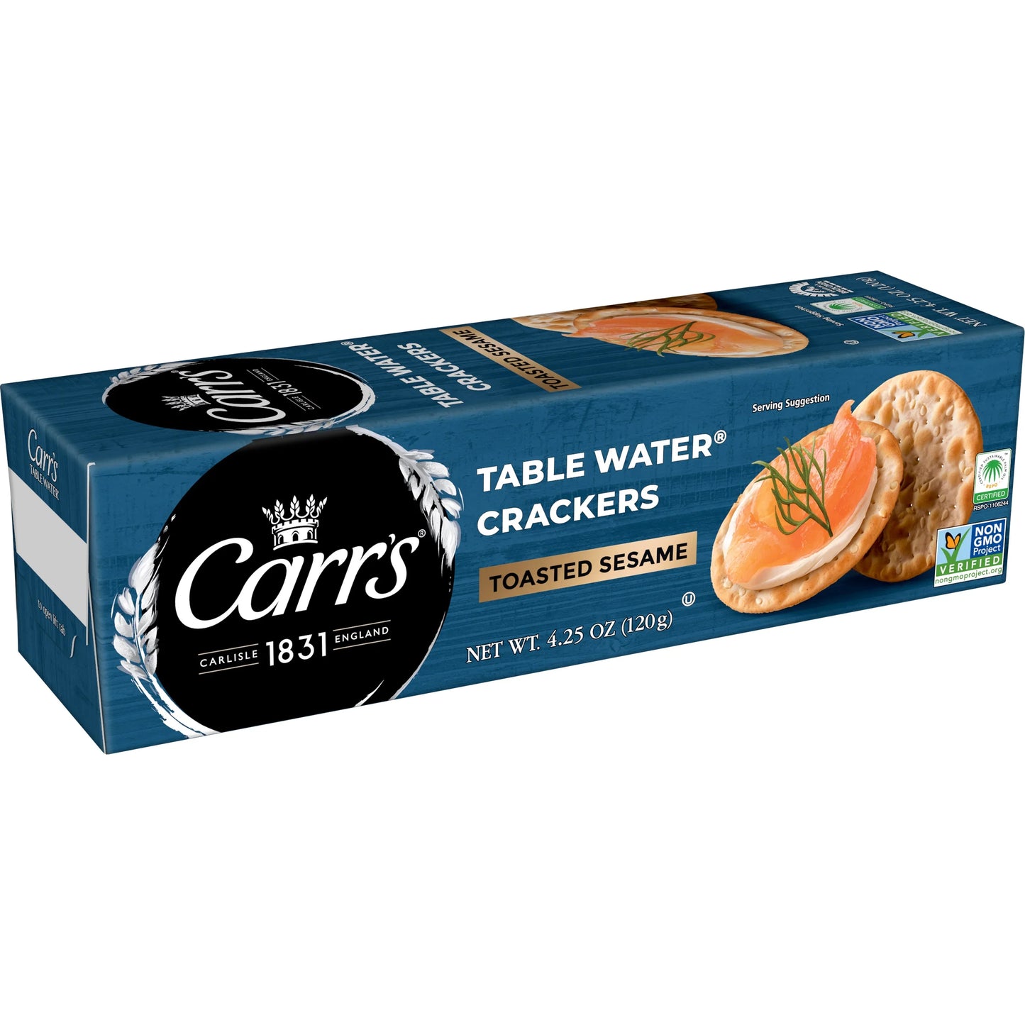 Carr's Toasted Sesame Crackers 4.25oz.