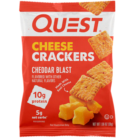 Quest Cheddar Cheese Crackers