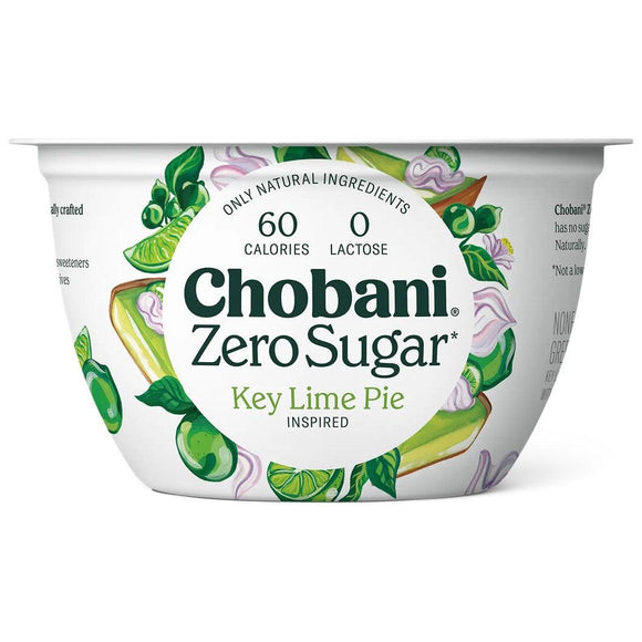 Chobani Yogurt Zero Sugar Key Lime Pie 5.3oz - East Side Grocery
