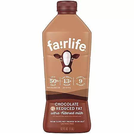 Fairlife Ultra Filtered Chocolate Reduced Fat Milk 52oz.