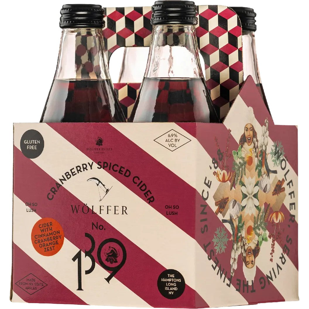 Wolffer Cranberry Spiced Cider 12oz. Bottle