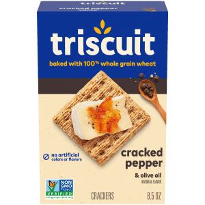 Nabisco Triscuit Cracker Cracked Pepper & Olive Oil 8.5oz.