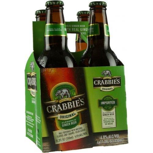 Crabbies Alcoholic Ginger Beer 11.2oz. Bottle - East Side Grocery
