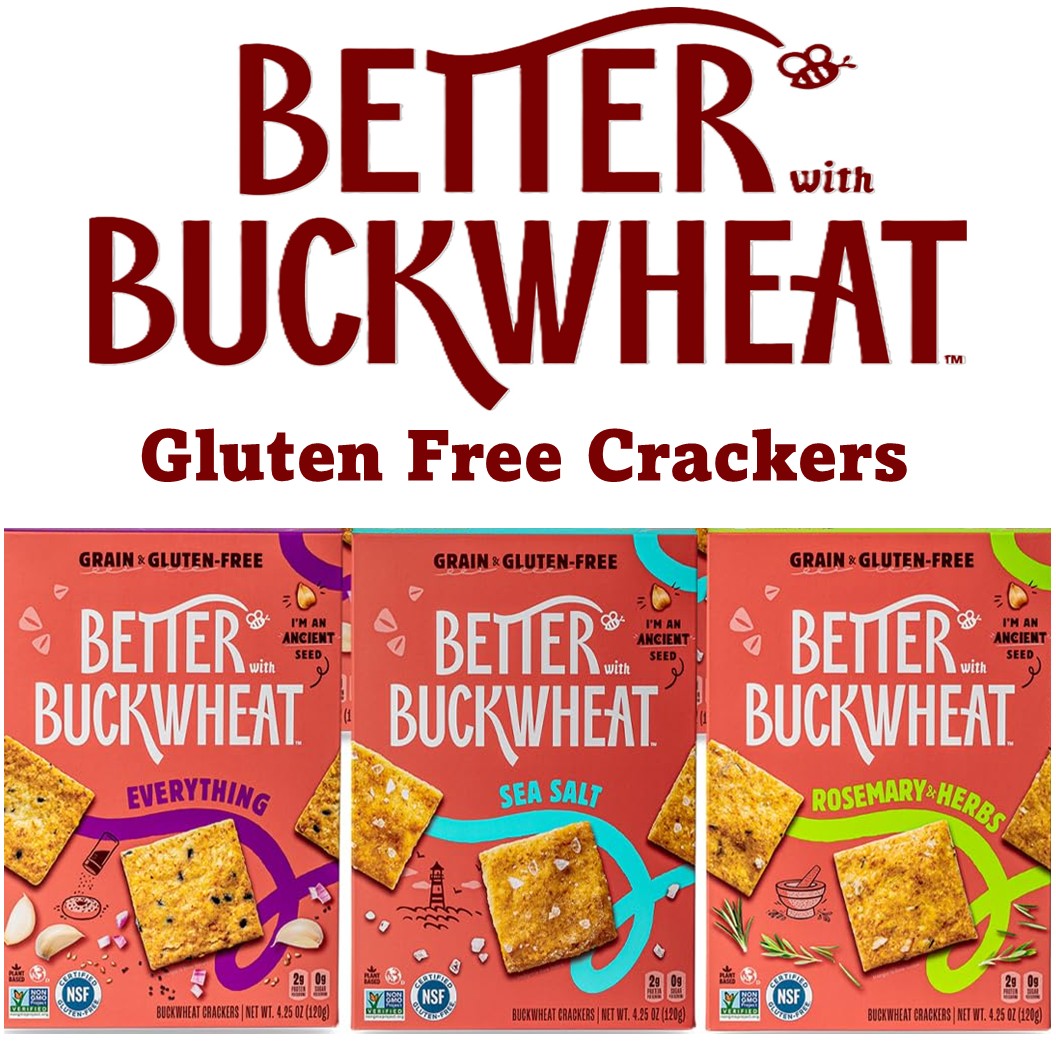 Better With Buckwheat Crackers 4.25oz.