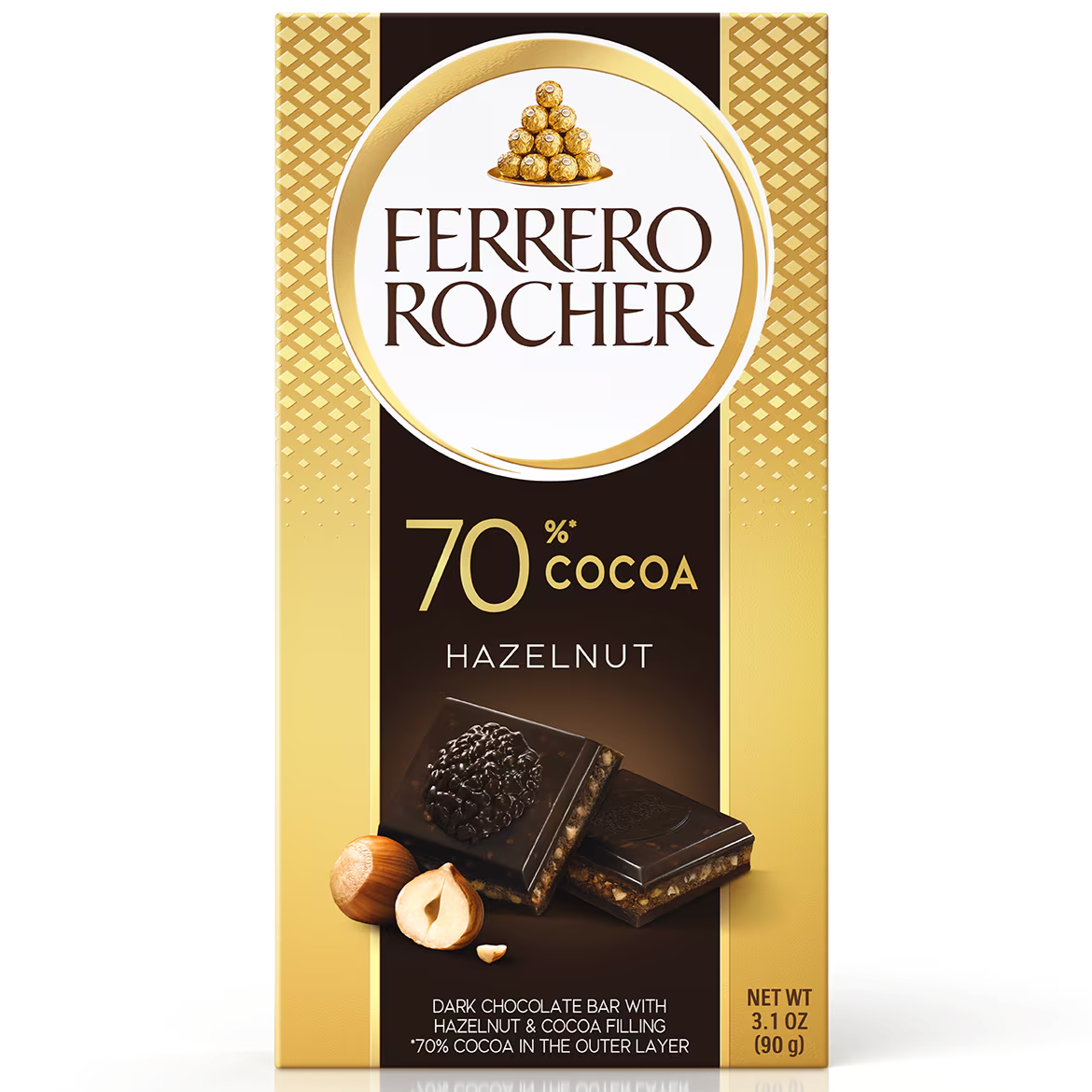 Ferrero Rocher Chocolate Bar 3.1oz.