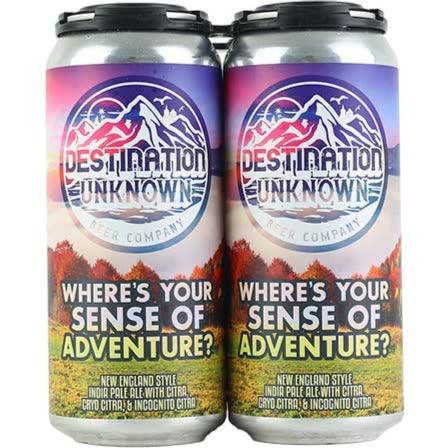 Destination Unknown Where's Your Sense of Adventure? 16oz. Can - East Side Grocery