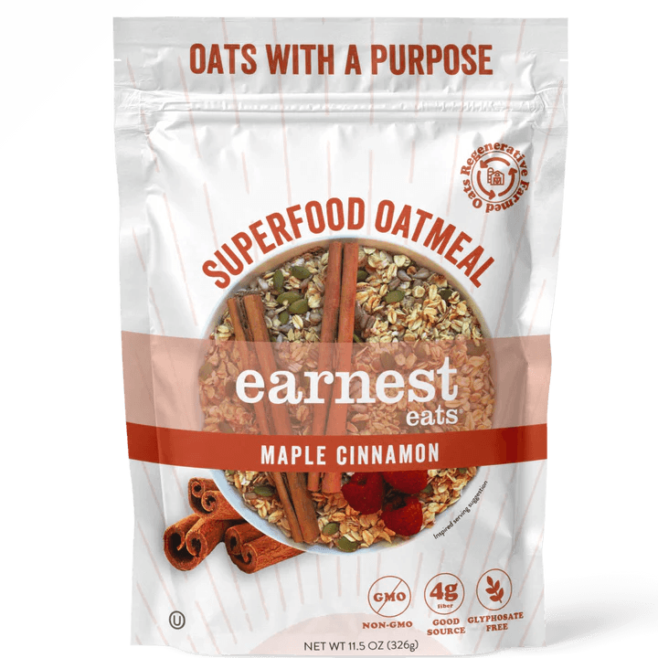 Earnest Eats Superfood Oatmeal 11.5oz. - East Side Grocery