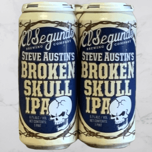 El Segundo Steve Austin's Broken Skull 16oz. Can - East Side Grocery
