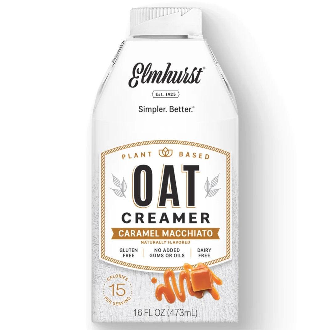 Elmhurst Oat Creamer Caramel Macchiato 16oz. - East Side Grocery