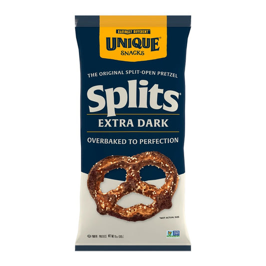 Unique Pretzel Splits Extra Dark 11oz.