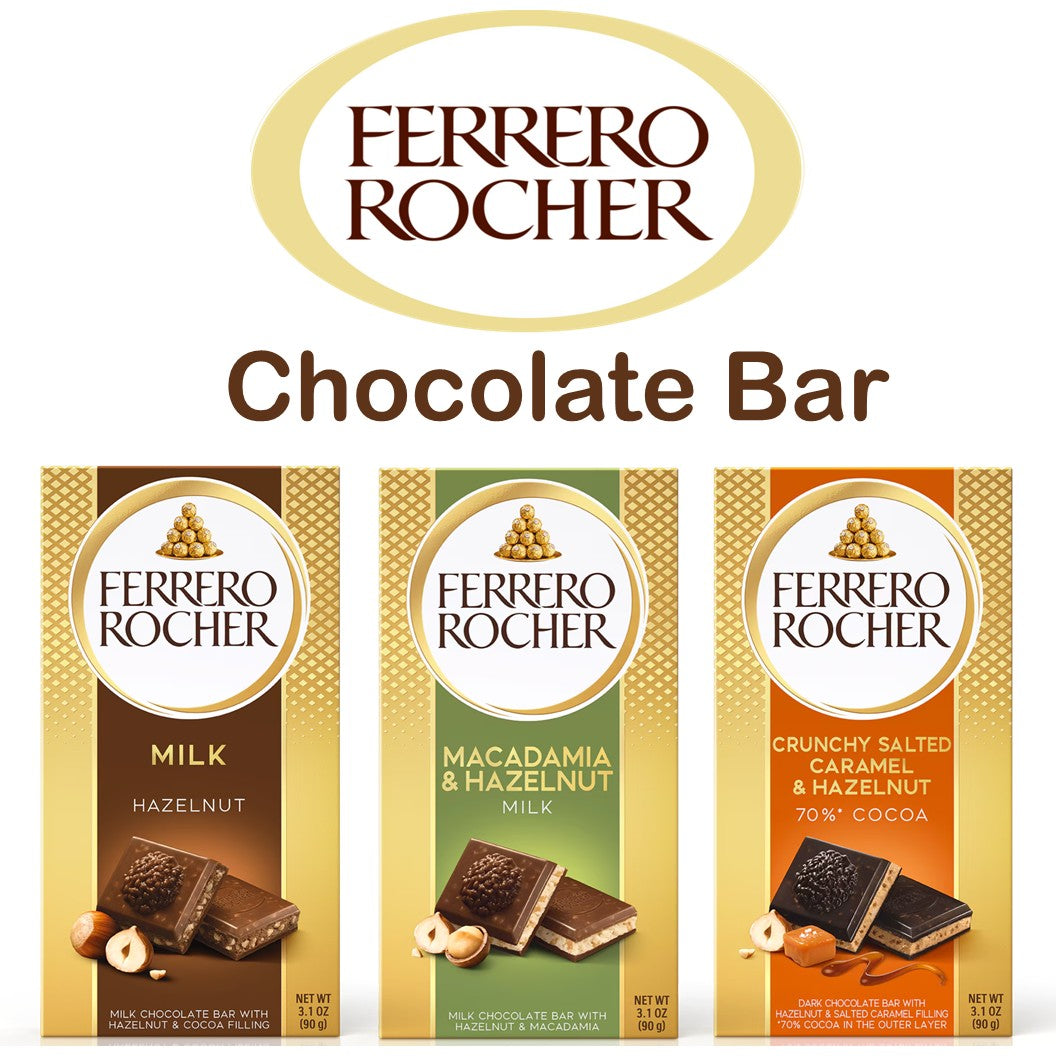 Ferrero Rocher Chocolate Bar 3.1oz.