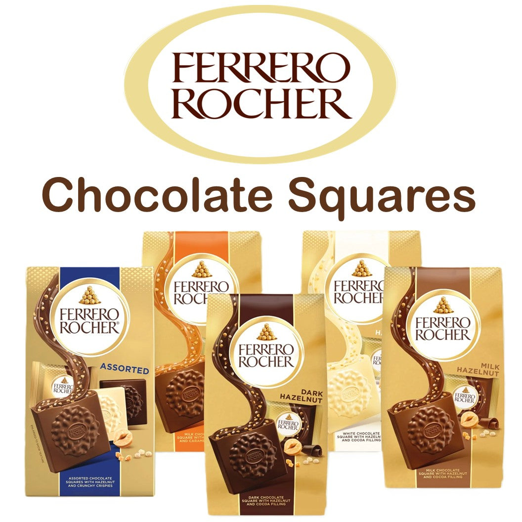 Ferrero Rocher Chocolate Squares 3.7oz.