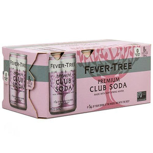 Fever Tree Premium Club Soda 5.07oz. Can - East Side Grocery